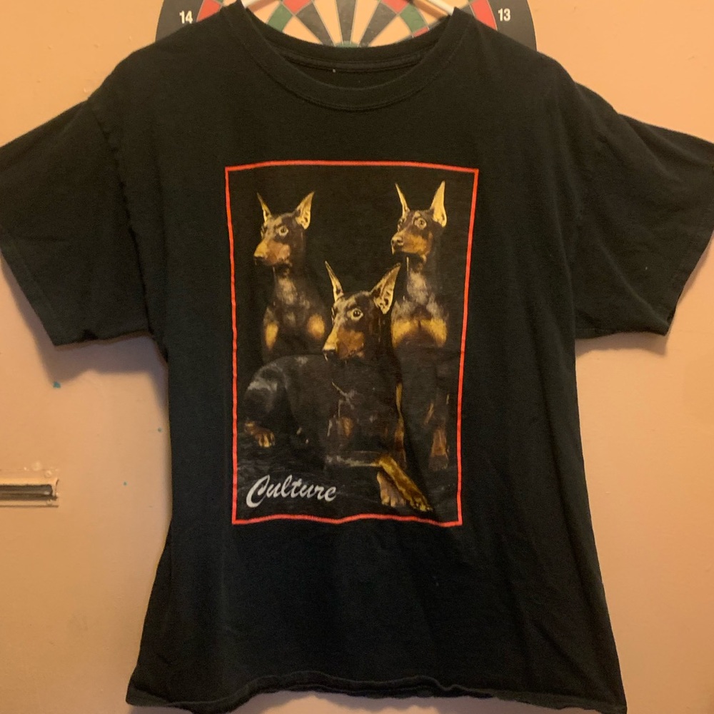 Migos “Culture” DOG tee Quavo Takeoff Offfset